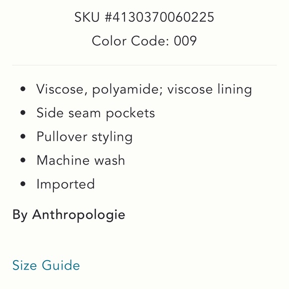 Anthropologie Squareneck Waistless Midi Dress, size XL - Picture 4 of 8